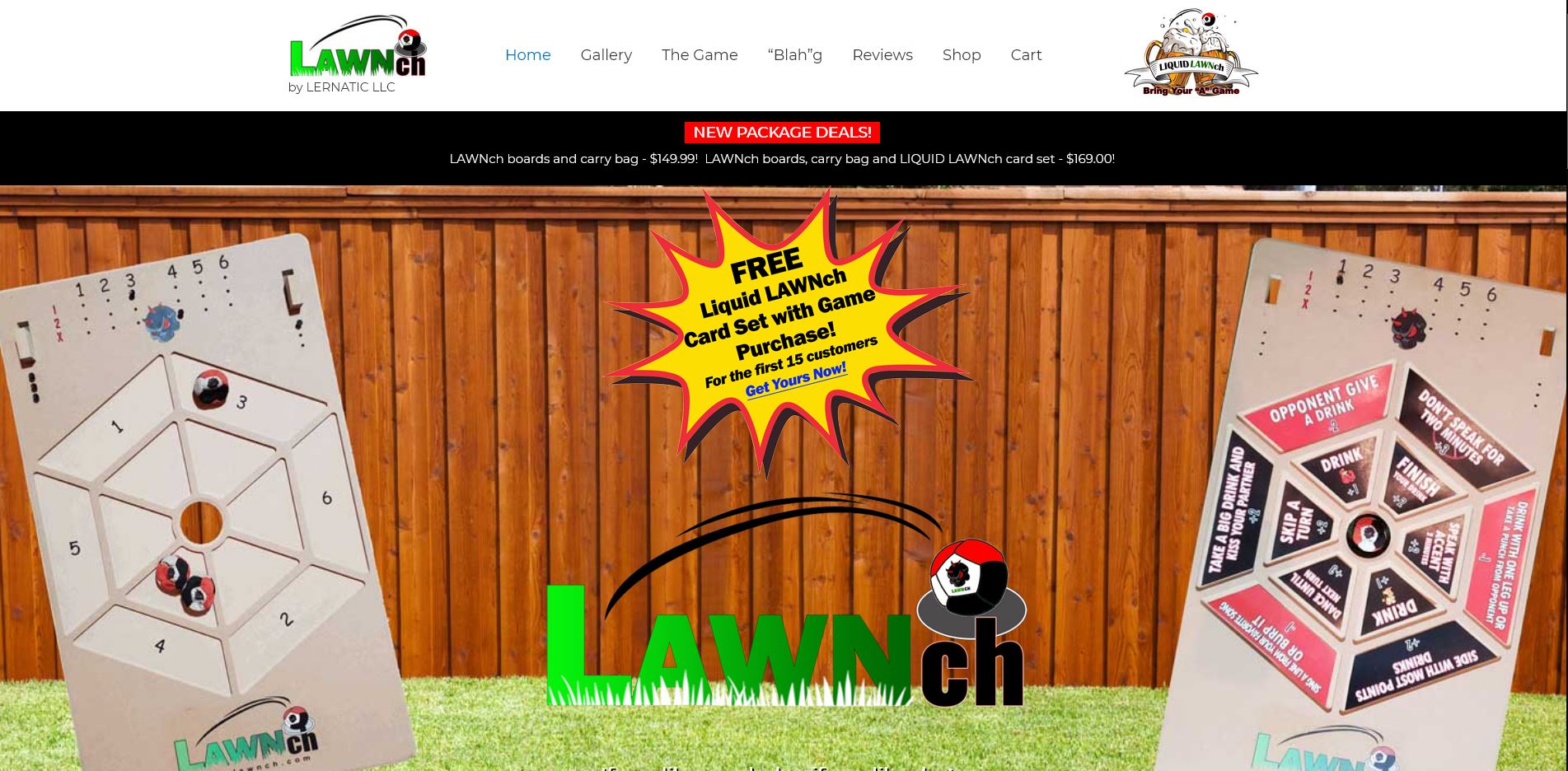 LAWNch - WordPress using free theme